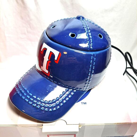 Scentsy Warmer Texas Rangers Cap World Series Champions Wax Melts Home Fragrance - Picture 1 of 10